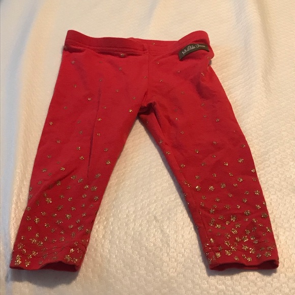 Matilda Jane Other - Matilda Jane Leggings with Gold Stars